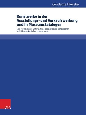 cover image of Kunstwerke in der Ausstellungs- und Verkaufswerbung und in Museumskatalogen